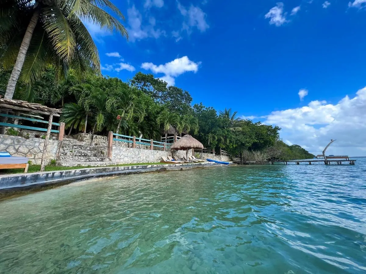 Hotel Villa Santuario Lake Front Oasis Bacalar Mexico