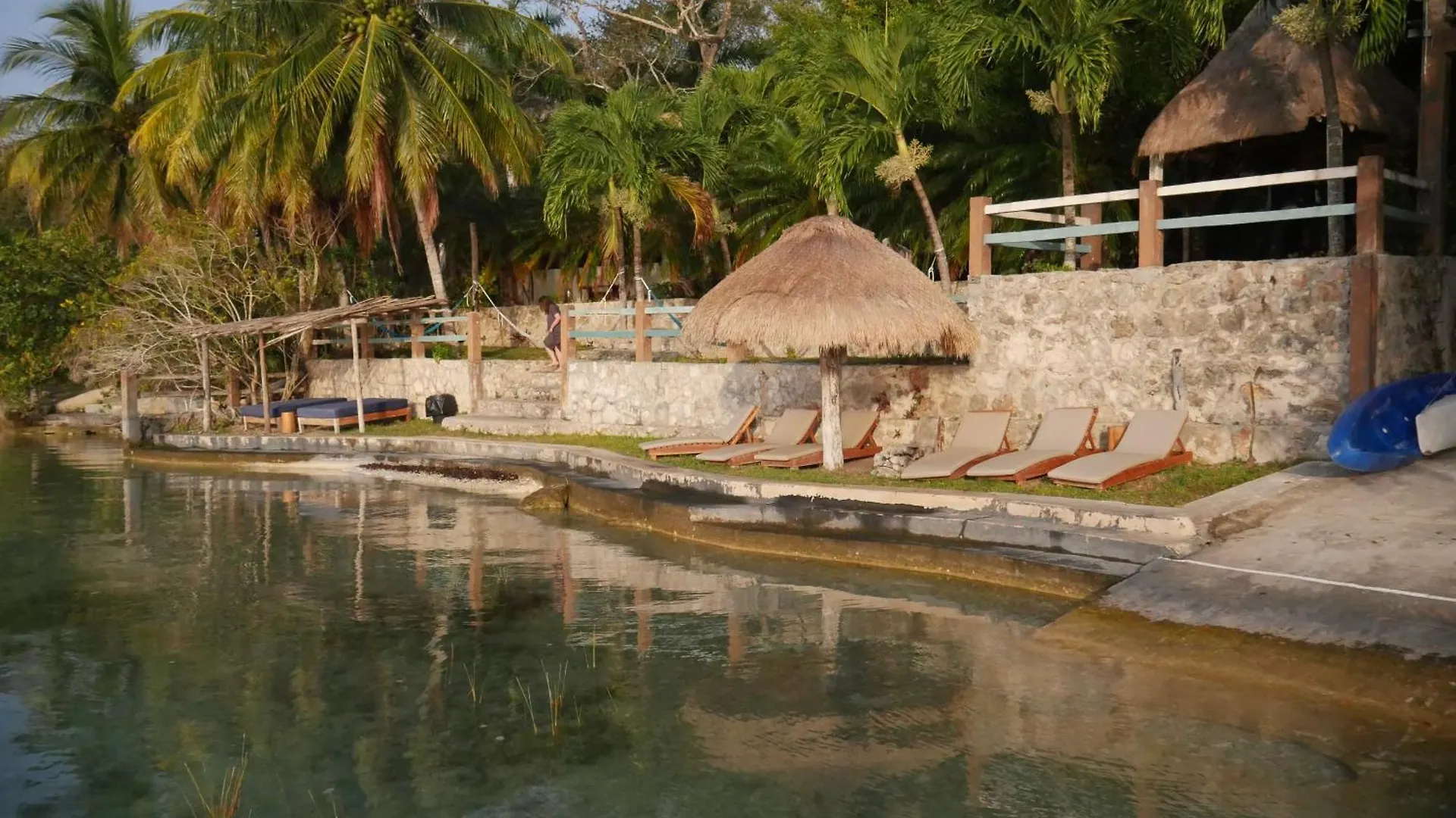 Hotel Villa Santuario Lake Front Oasis Bacalar Mexico